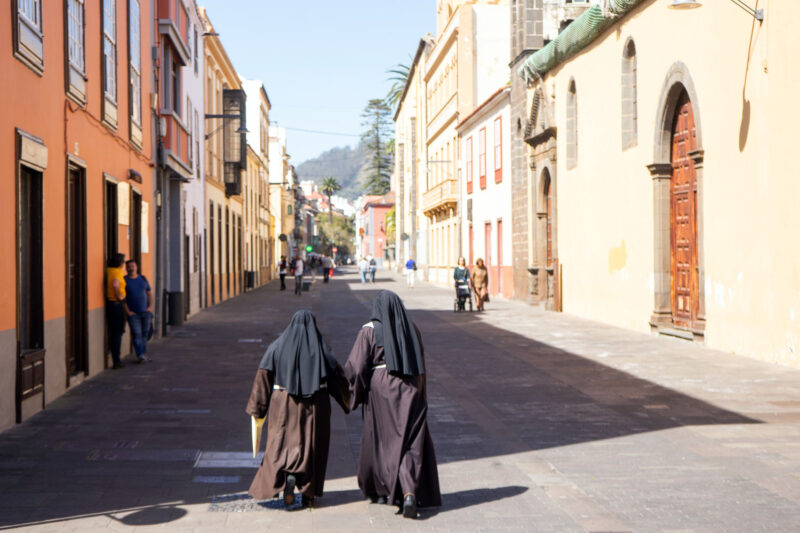 Spanische Nonnen La Laguna Teneriffa