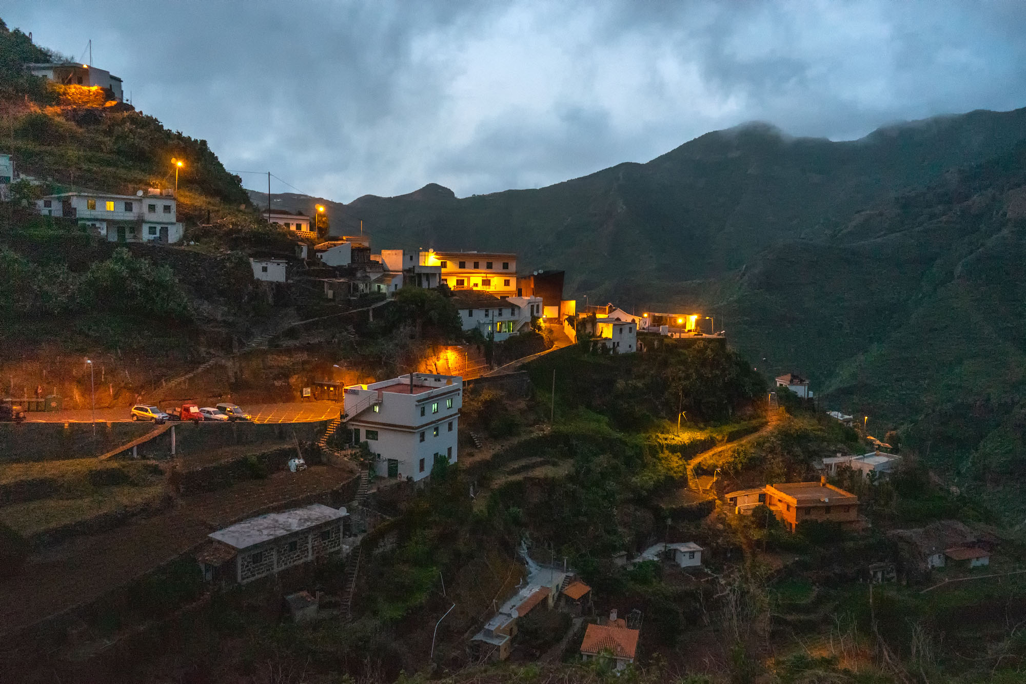 Das Dorf Batan im Anaga Gebirge Teneriffa